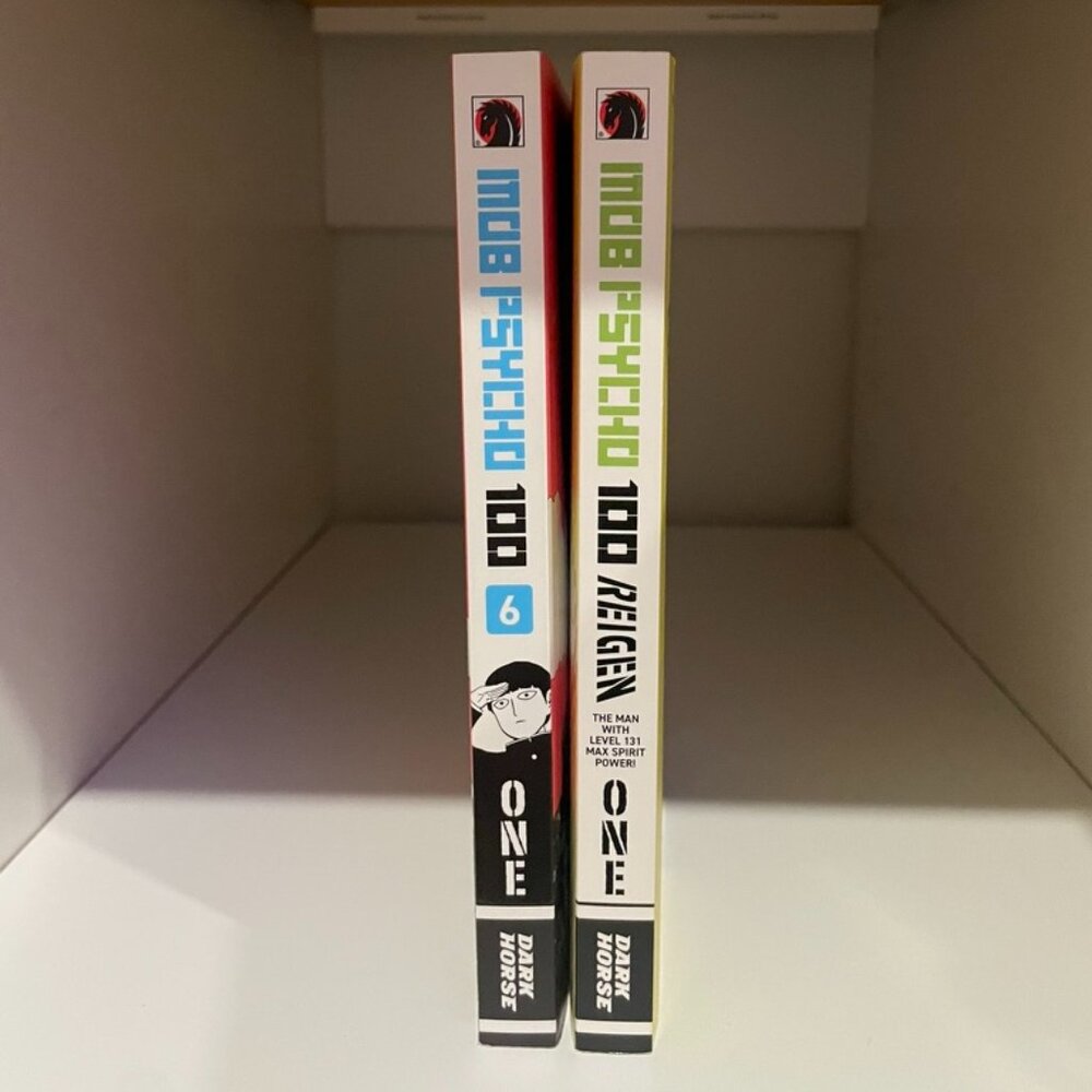 Mob Psycho 100 Vol. 6 + Reigen One-Shot (2 Books) – Like New